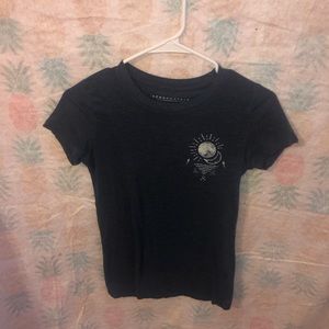 Dark gray moon snug shirt